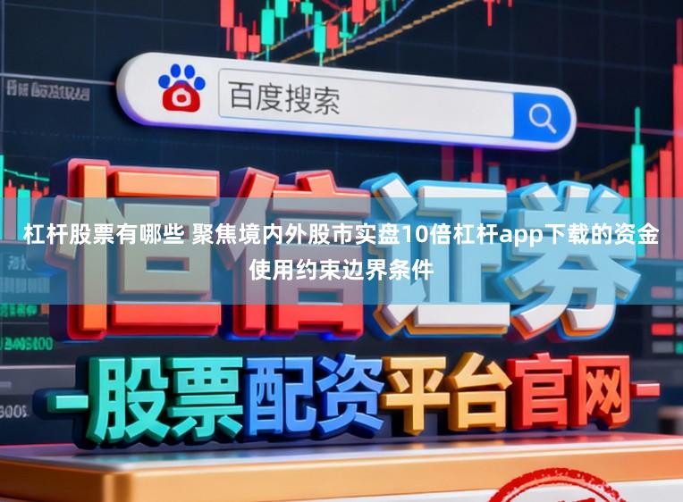 杠杆股票有哪些 聚焦境内外股市实盘10倍杠杆app下载的资金使用约束边界条件