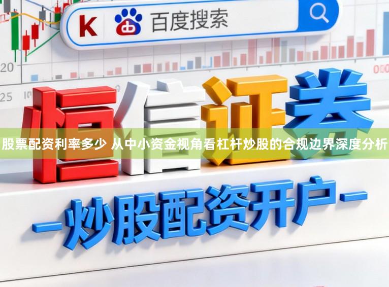 股票配资利率多少 从中小资金视角看杠杆炒股的合规边界深度分析