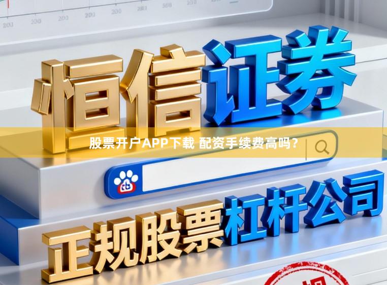 股票开户APP下载 配资手续费高吗？