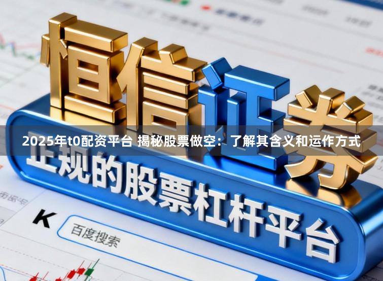 2025年t0配资平台 揭秘股票做空：了解其含义和运作方式