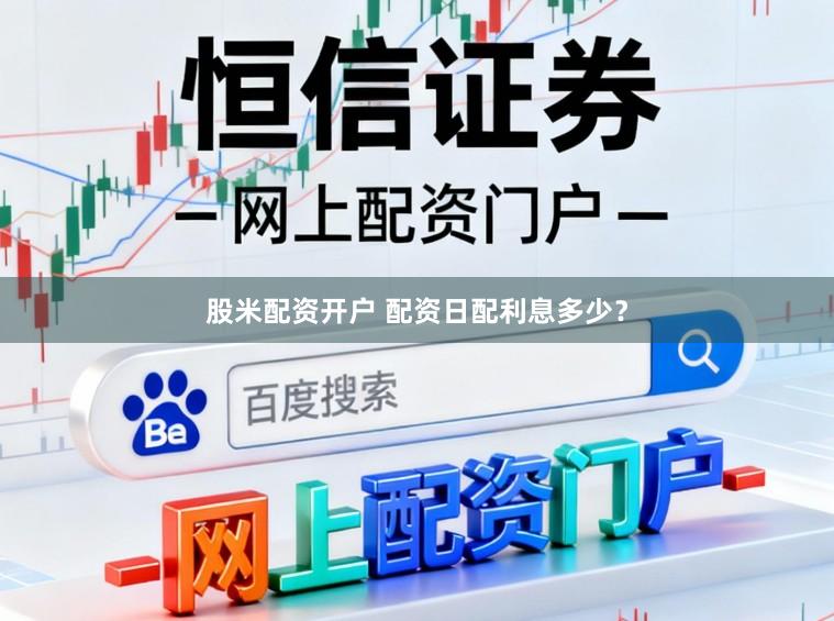 股米配资开户 配资日配利息多少?