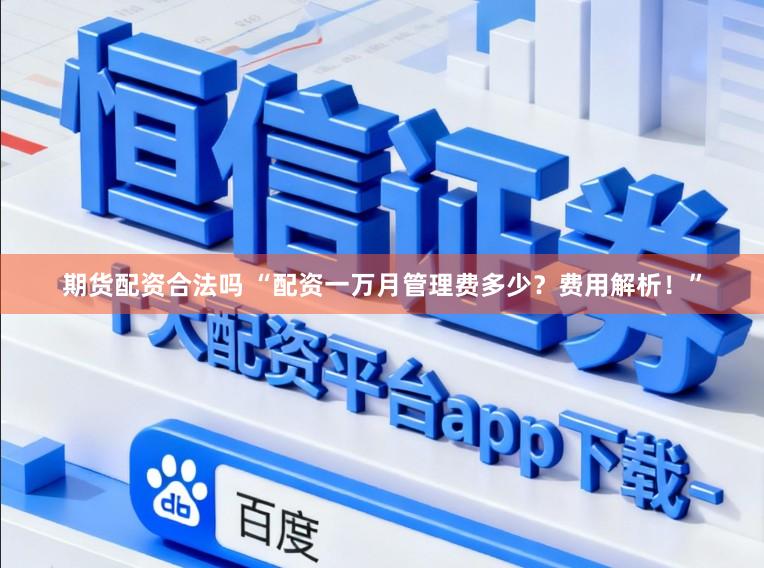 期货配资合法吗 “配资一万月管理费多少？费用解析！”